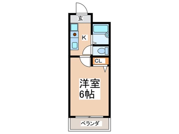 プチメゾン磯路の物件間取画像